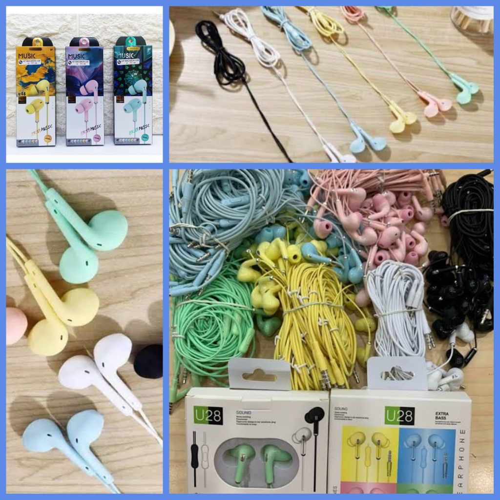 HEADSET MACARON U19 U28 MURAH