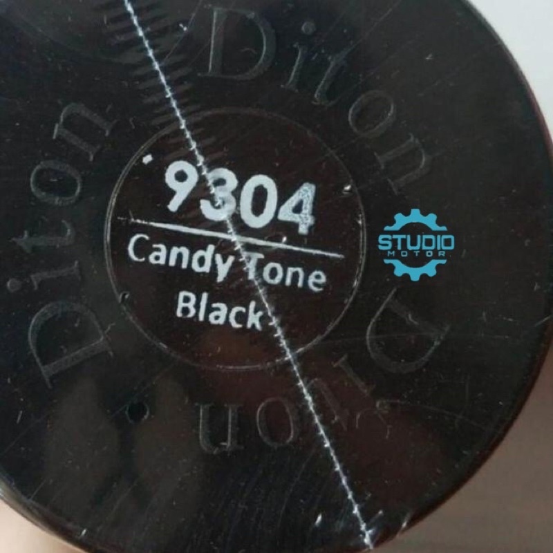 Cat Semprot DITON PREMIUM Candy Tone Black Hitam 9304 SMOKE WARNA TRANSFARAN
