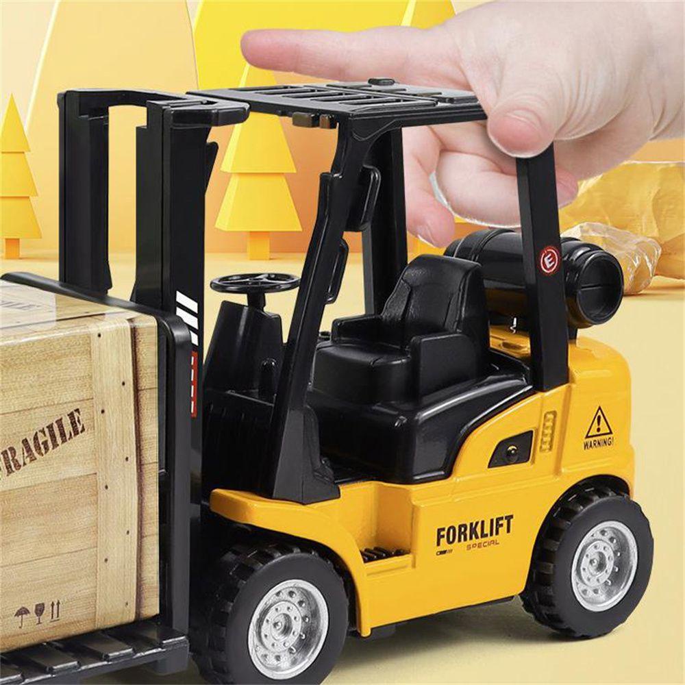 Lanfy Forklift Gesekan Mainan Hadiah Ulang Tahun Hadiah Mini Edukasi Mobil Kendaraan Set Mobil Main Mainan Mainan Kendaraan Konstruksi Kendaraan