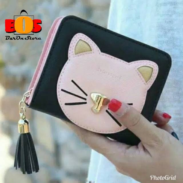 PEAK DAY 3.3 Dompet mini face cat