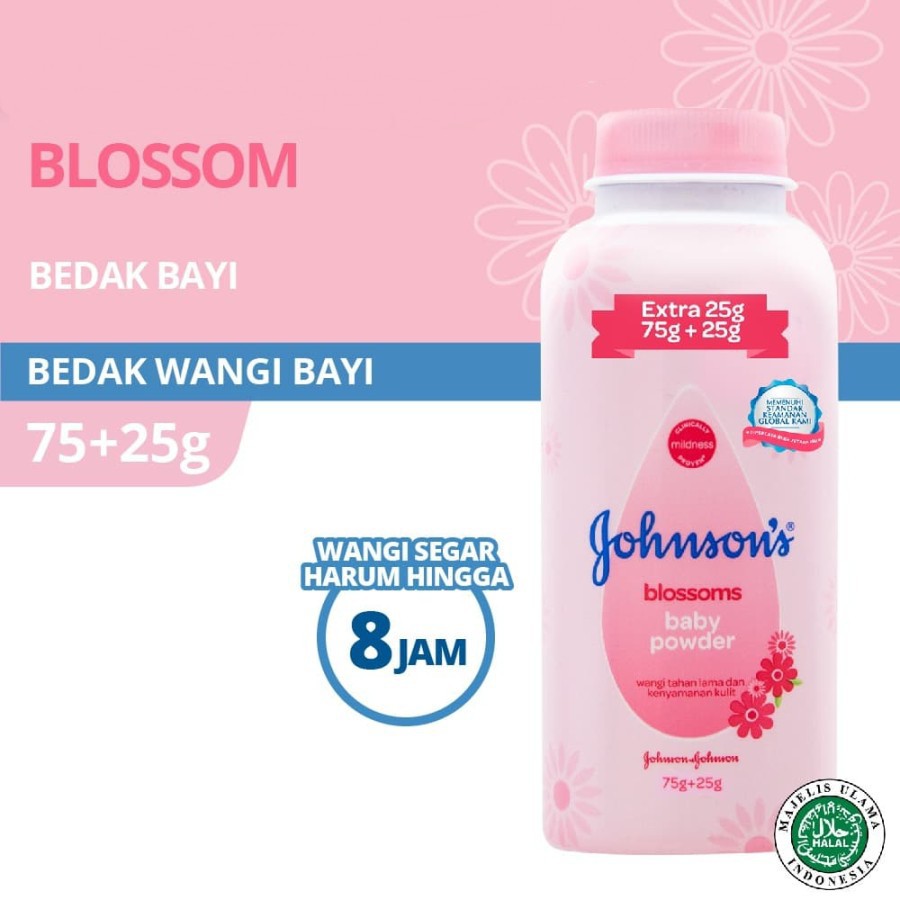 Johnson's Baby Powder Blossoms Bedak Bayi Tabur 75+25 gram