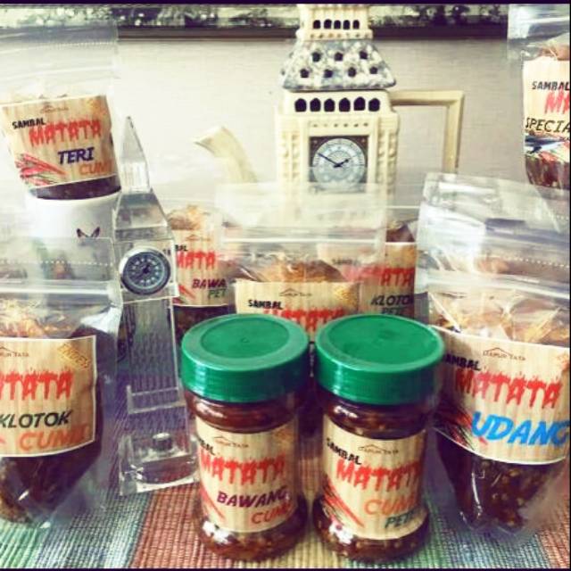 

Sambal Matata ( pouch Ukuran 115gr )