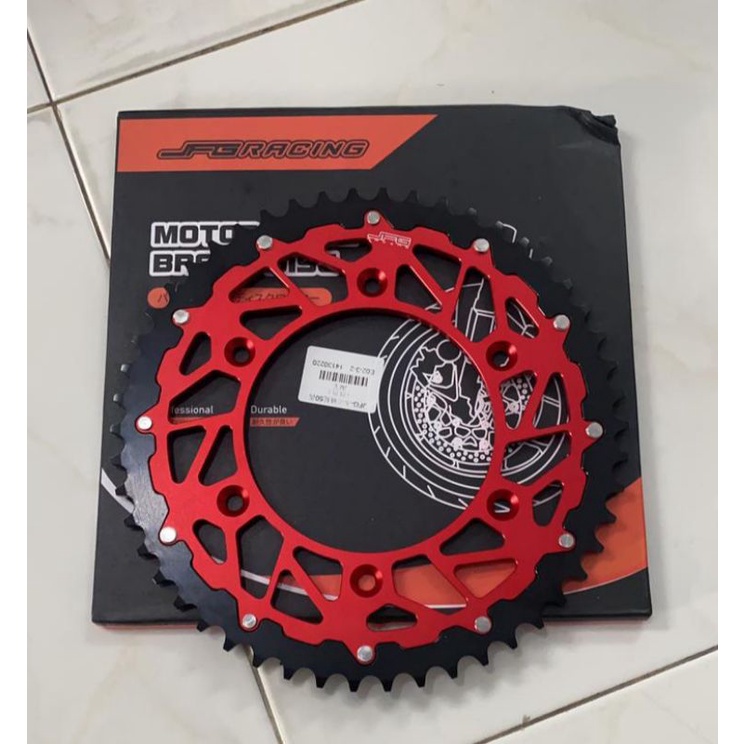gear crf 250 520 48/50/52T merk jfg racing/jetz