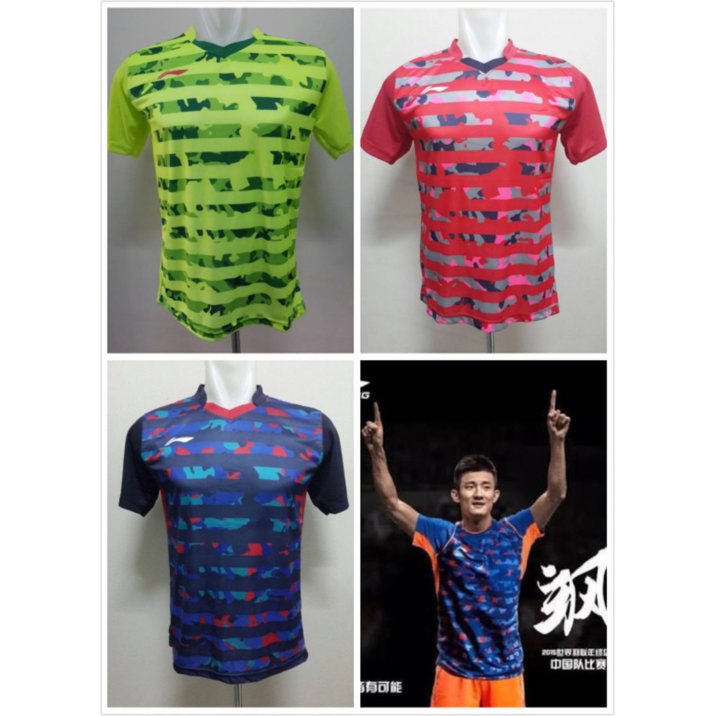 kaos baju Lining Bulutangkis badminton Favorit