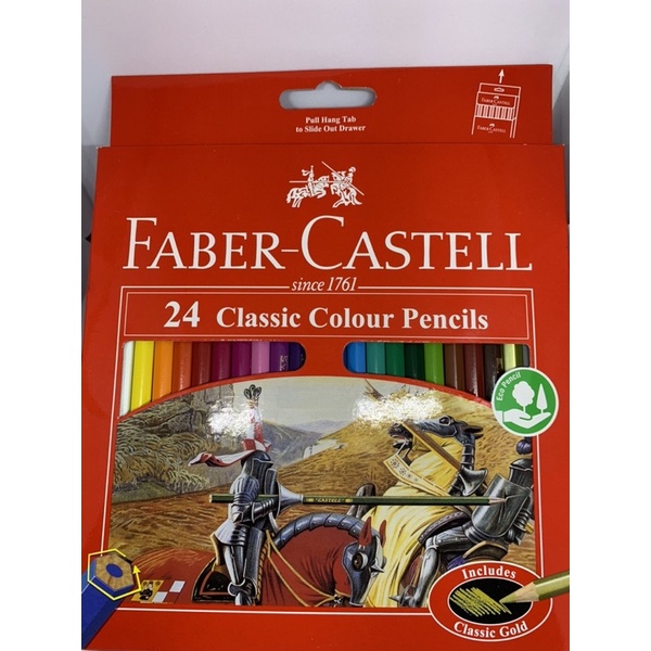 

Pensil Warna Classic Faber Castell 24 warna