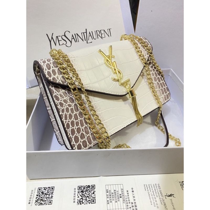 TAS SELEMPANG YSL PREMIUM FREE BOX&PAPER BAG