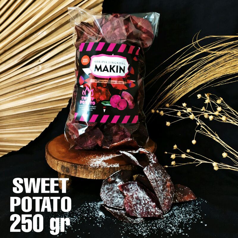 

KERIPIK UBI (250gr) CEMILAN OLEH-OLEH SNACK MANIS KUDAPAN CAMILAN MAKANAN ENAK