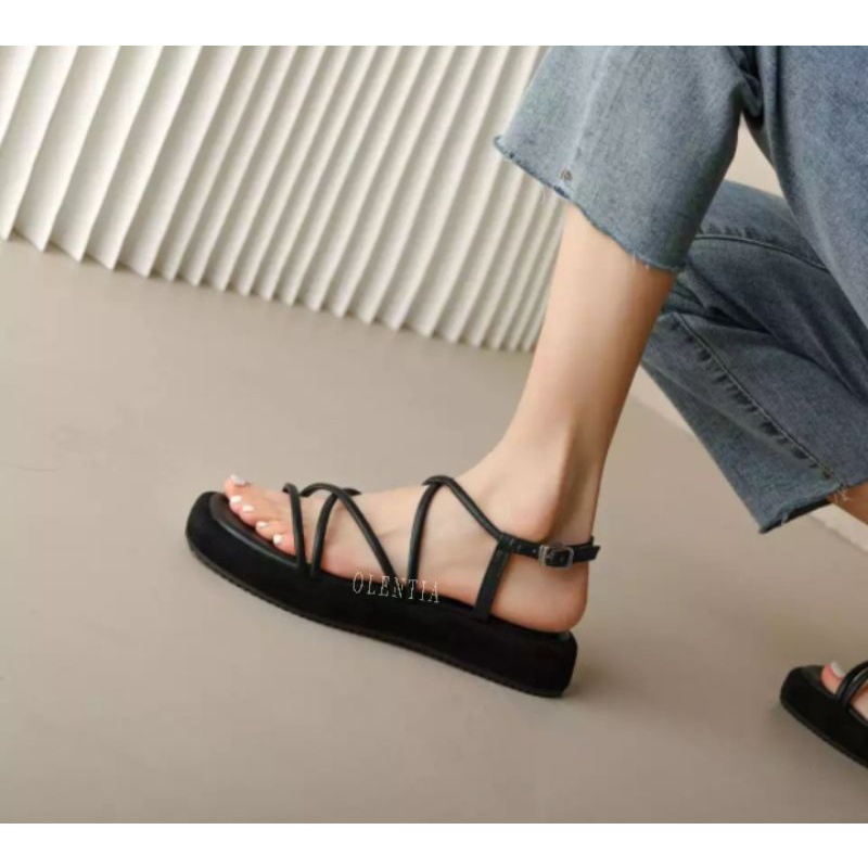 Sandal Wanita Sandal platform tali SR 03