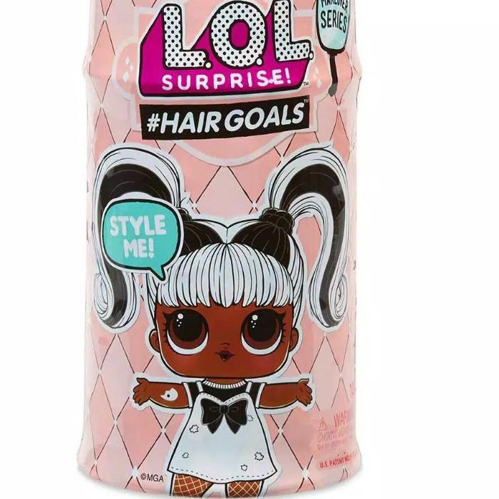 ➢ Mainan Lol Surprise Kapsul Jumbo Hairgoals Series Kapsul Besar Dan Murah /Boneka Lol Surprise Mura