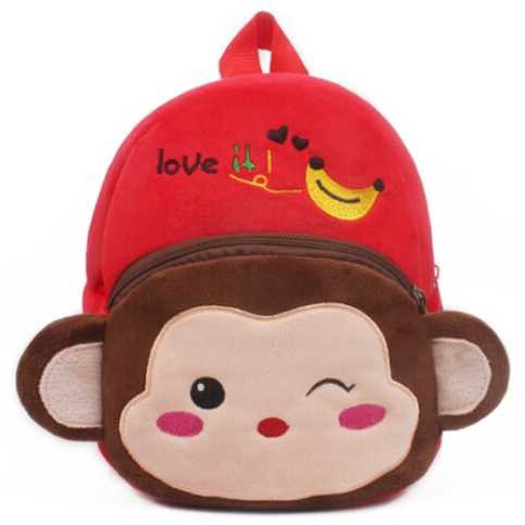 Tas Sekolah Anak PAUD TK Karakter Monyet Lucu