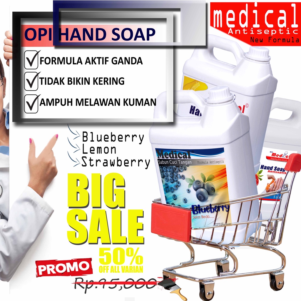 Hand Soap 5 Liter  lemon Sabun  Hand Wash Anti Virus Wangi Segar 5 Liter2336C2337P623