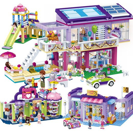 336pc carnival mania Friends LEGO compatible Playground