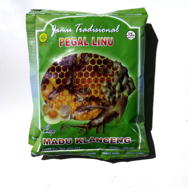 MADU KLANCENG100 ML JAMU CAIR SACHET PEGAL LINU