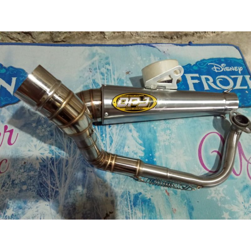knalpot DPJ jigsaw pipa atas model cobra pnp beat scoopy vario 110fi genio