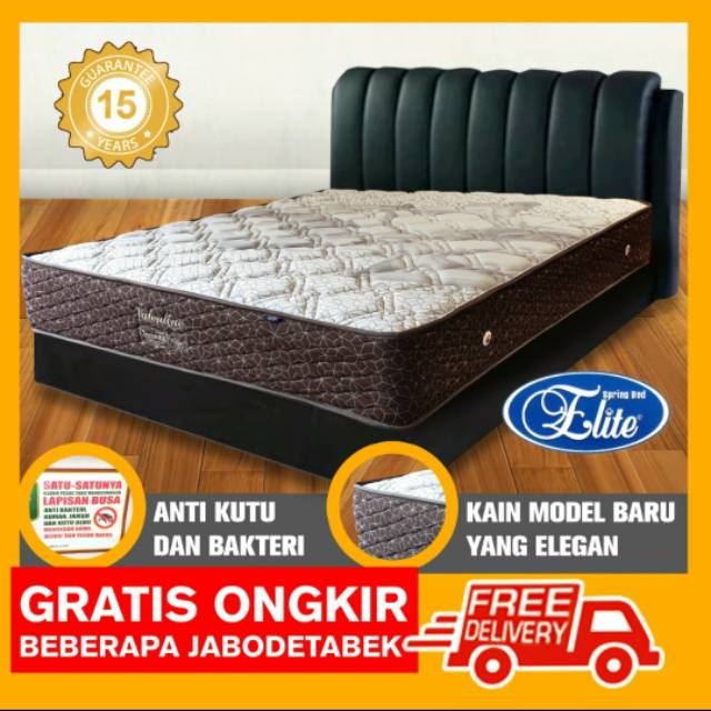 Kasur Set Springbed Elite Serenity Valentine Ranjang Bedset Divan Sandaran Shopee Indonesia