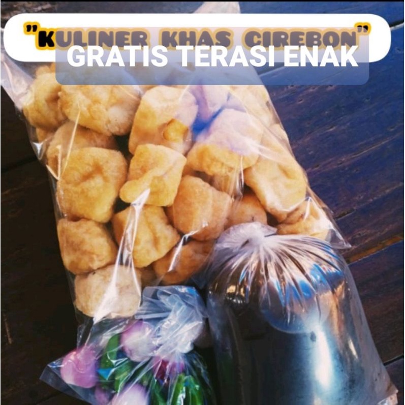 

Tahu Gejrot Oleh Oleh Khas Cirebon Isi 50Pcs GRATIS terasi ENAK