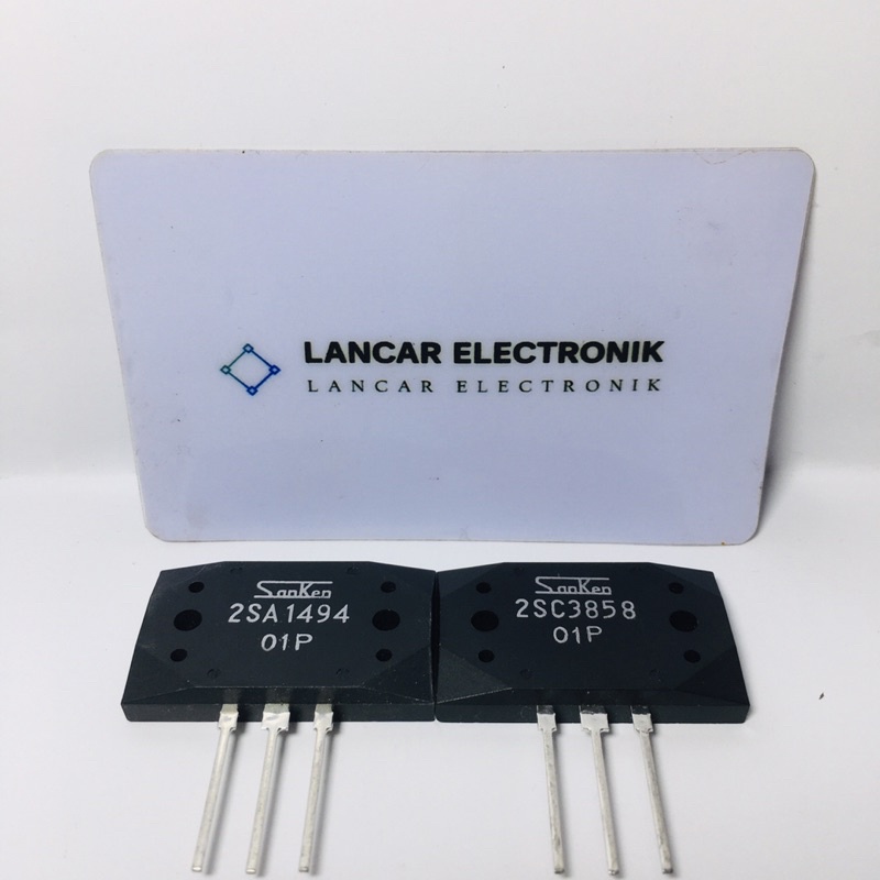 TR FINAL SANKEN 2SA1494 2SC3858 ASLI ORI TRANSISTOR 2SA 1495 2SC 3858 A1495 C3858 SANKEN ORI ASLI TR FINAL AUDIO ORIGINAL