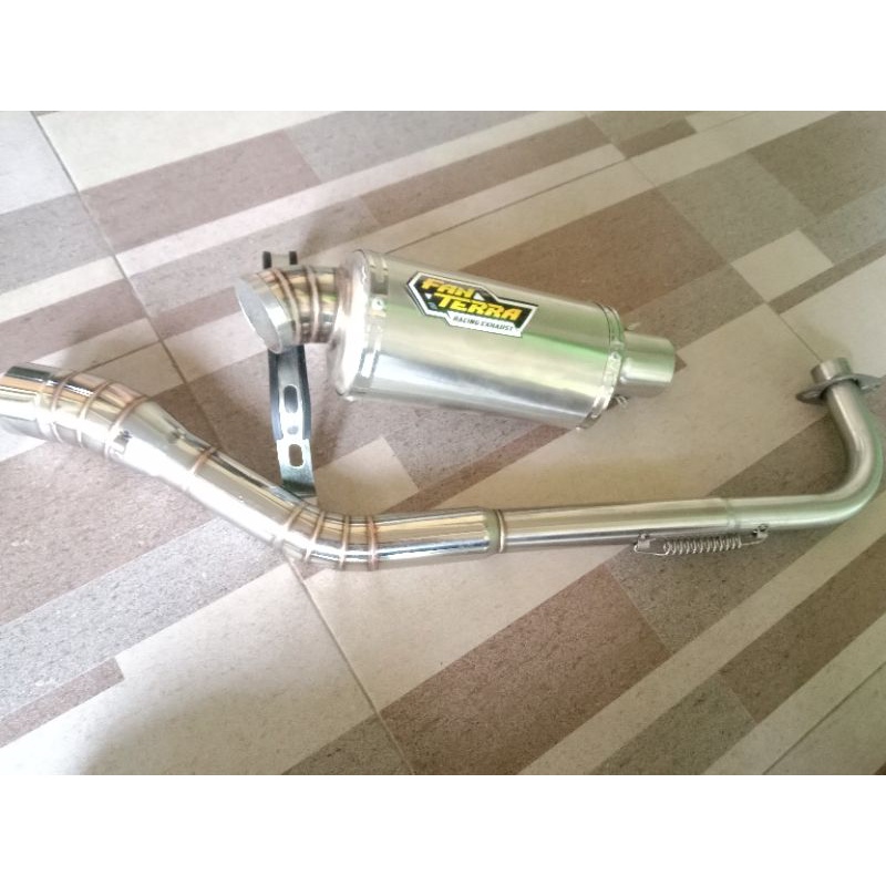 KNALPOT OVAL FANTERA PIPA KOLONG JUPITER GREND SMASH ASTREA VEGA DLL