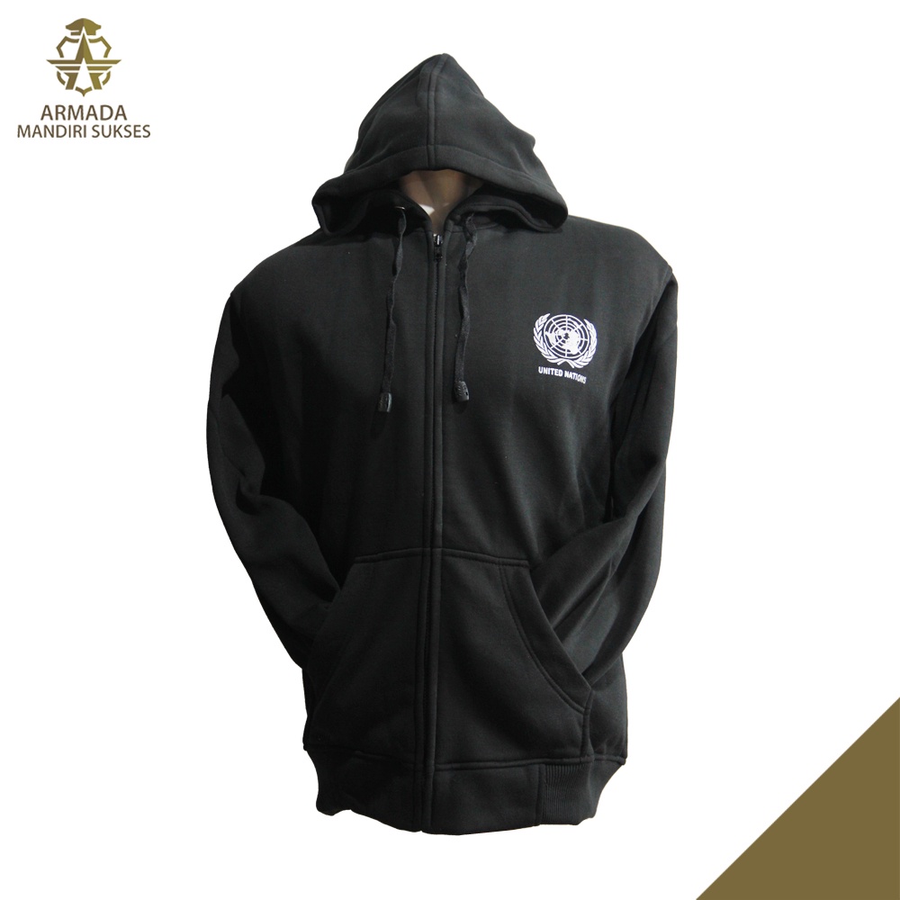 Hoodie United Nations Ritsleting - Sweater United Nations Ritsleting