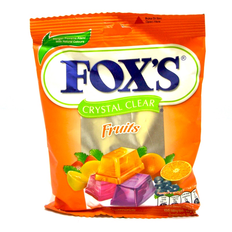 

Foxs Permen Flowrap Fruit Bungkus 125Gr