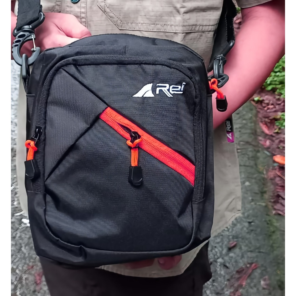 TAS REI SLEMPANG PANDORA 02+RC LIST MERAH BERKUALITAS MURAH MERIAH BEST SELLER tas selempang murah p