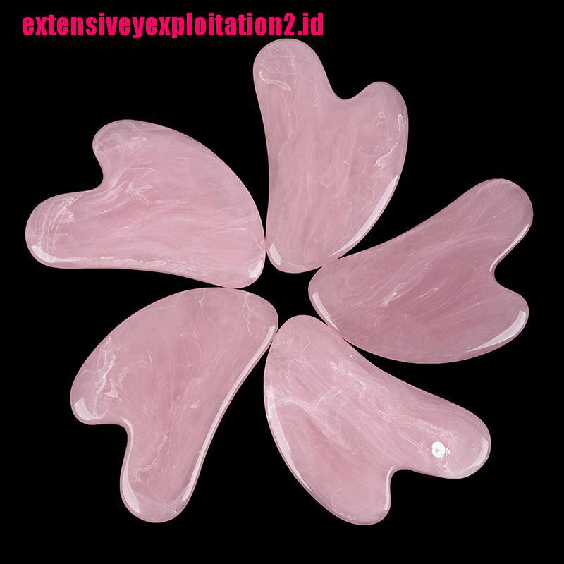 &lt; E2id &amp; &gt; 1pc Alat Pijat Gua Sha / Akupuntur