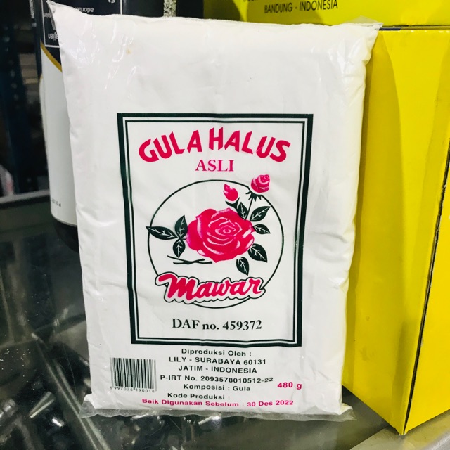 

GULA HALUS MAWAR MERAH 480GR