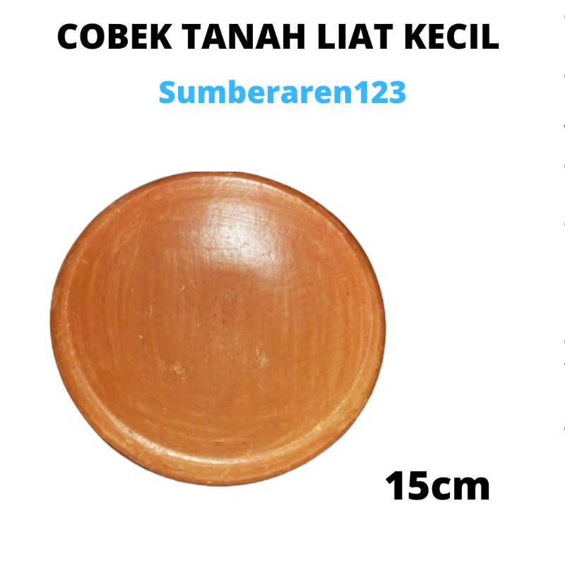 Cobek Tanah Liat Mini 15cm