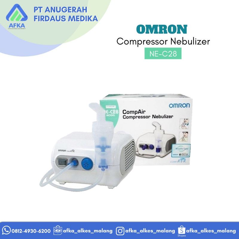 Nebulizer Omron NE C28, alat nebul Omron