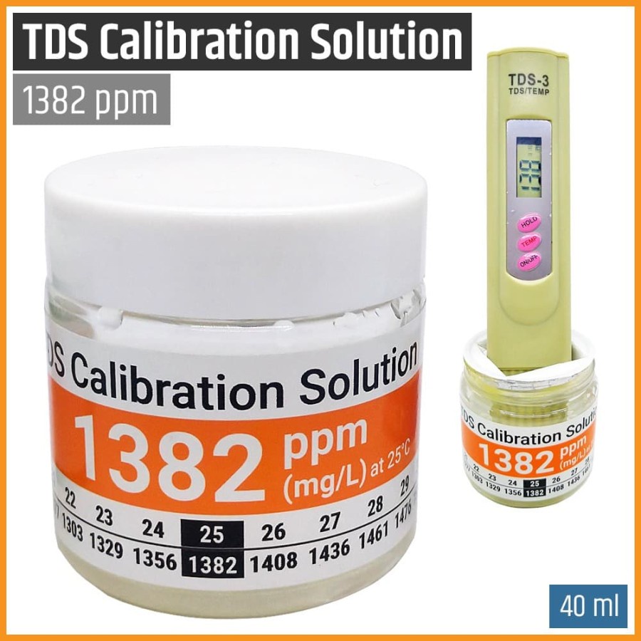 Jual Tds Calibration Solution Cairan Larutan Kalibrasi Tds Meter