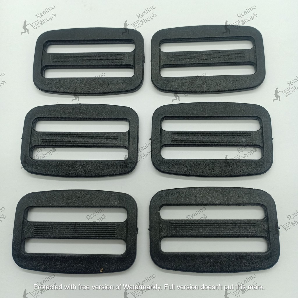 RING JALAN TAS 3.8 CM BAHAN PLASTIK BUCKLE ACETAL