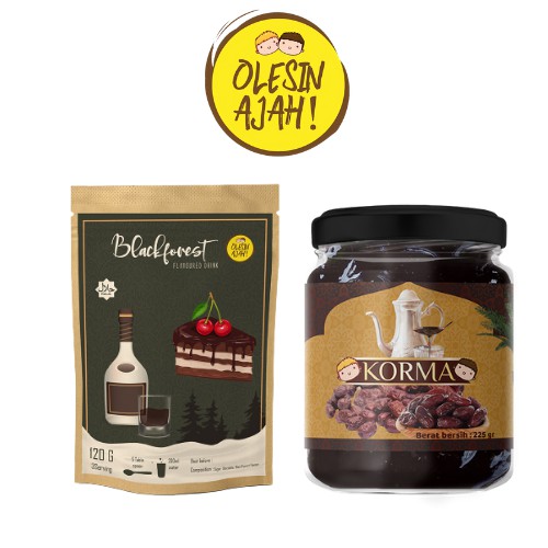 

Promo OlesinAjah Selai Korma 200Gr + Blackforest Premium Flavoured Drink - 120G