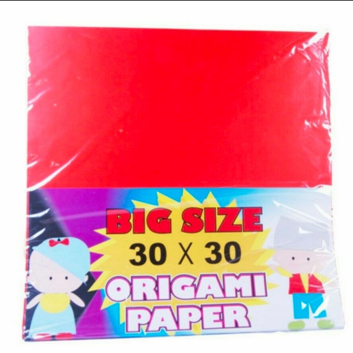 

Kertas Warna Lipat ASTURO 30 X 30 / Origami Paper / Kertas Origami