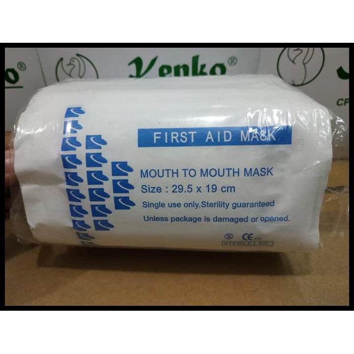 MOUTH TO MOUTH MASK CPR / MASKER CPR KENKO / CPR FACE SHIELD