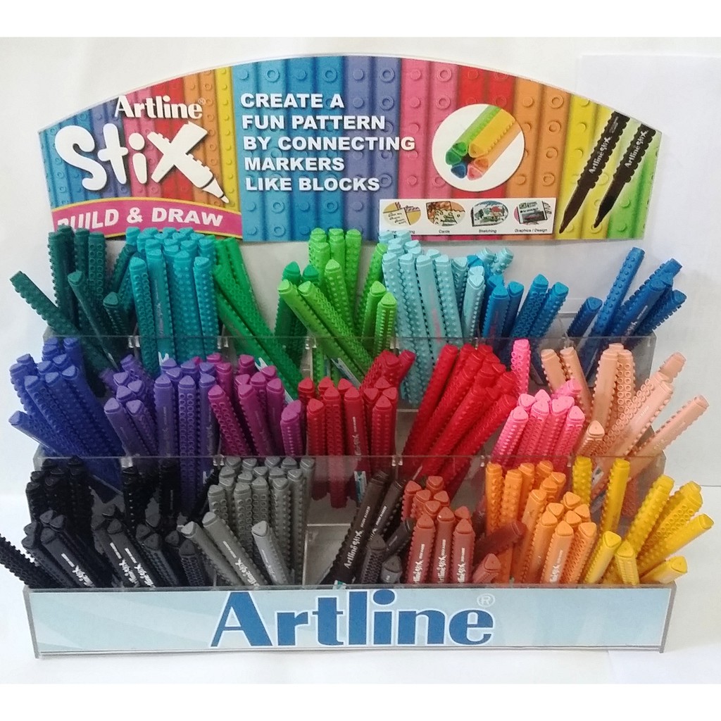 

Artline Stix Brush Marker SATUAN