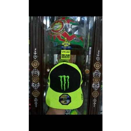 Topi Original Sponsor Monster Energy VALENTINO ROSSI 46 2018 / 2019.