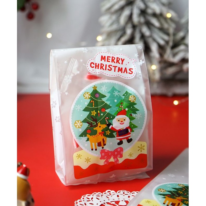 PLASTIK COOKIES NATAL MERRY CHRISTMAS LUCU PS-N01