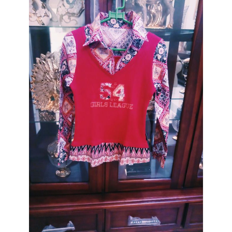 preloved kemeja batik / preloved kemeja