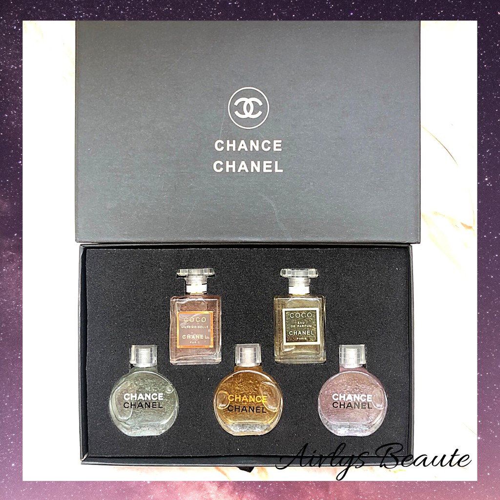 parfum chanel set black box