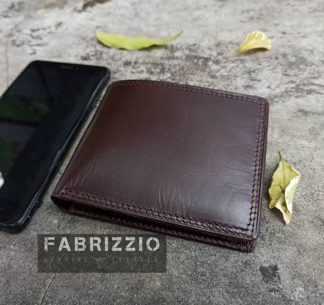 dompet simpel pria full kulit