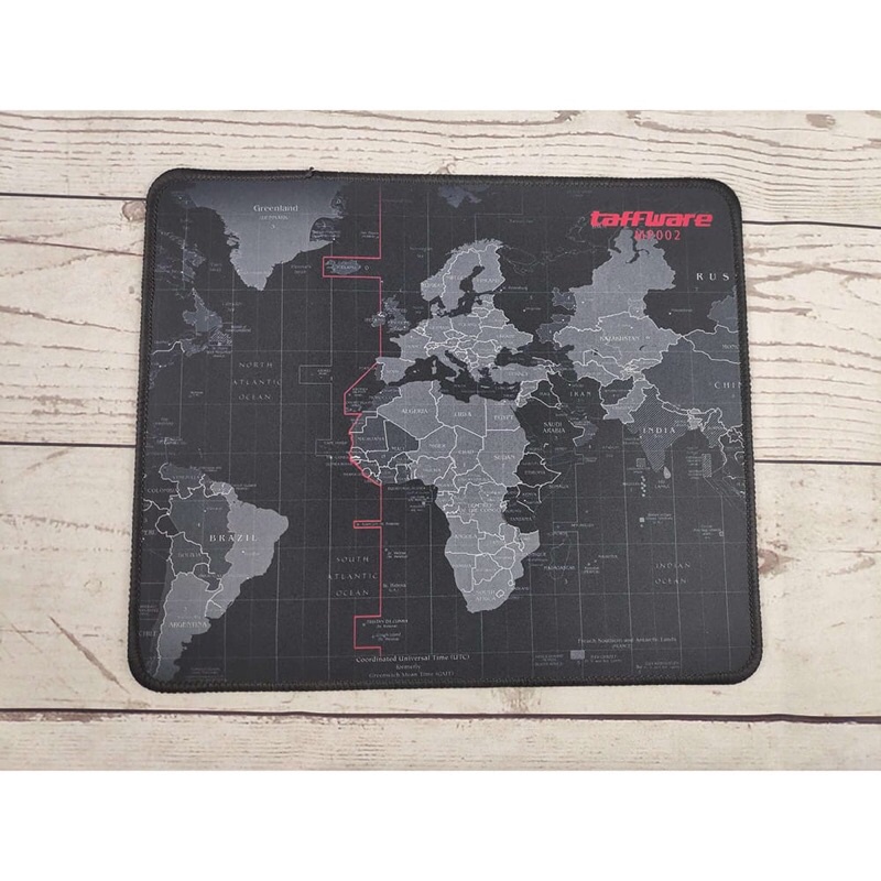 Taffware Gaming Mouse Pad XL Desk Motif Peta Dunia 300 mm