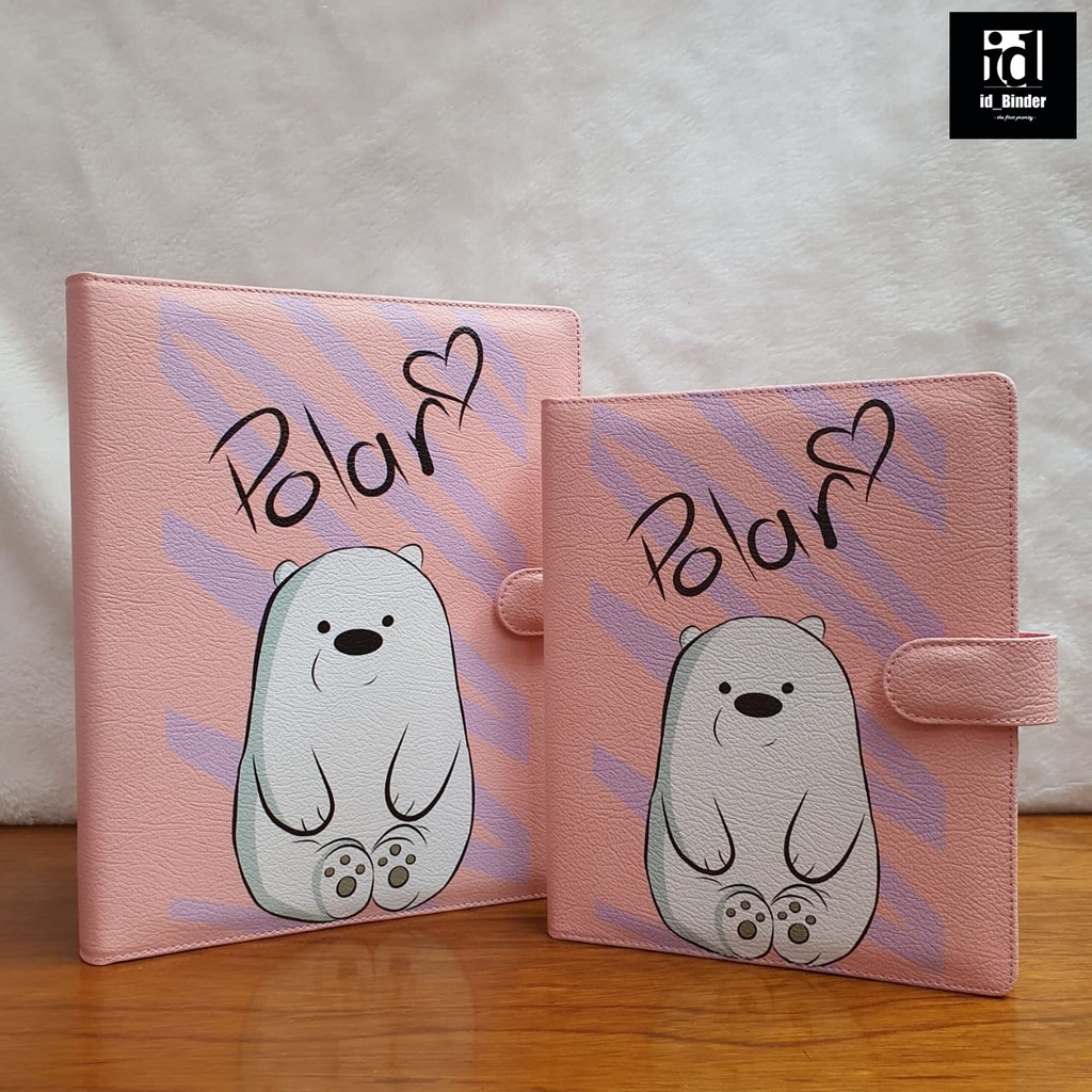 

BINDER PRINTING MOTIP POLAR BEAR A5 DAN B5