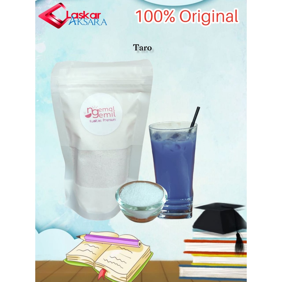 

Minuman Bubuk Rasa Taro // Premium