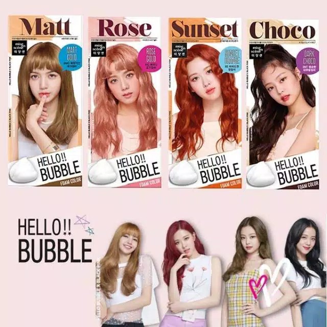 Mise En Scene Hello Bubble Hair Color