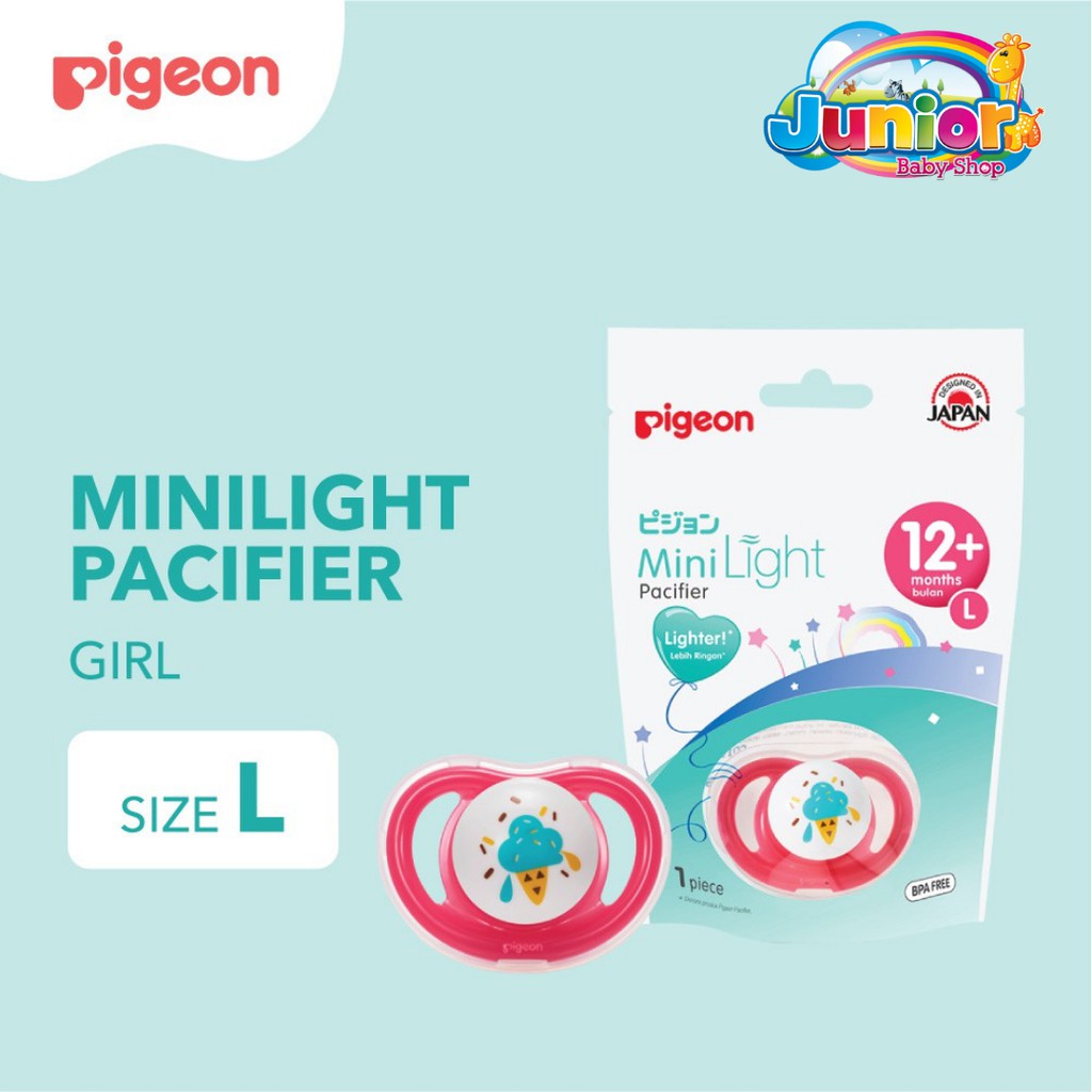 Pigeon MiniLight Pacifier | Empeng Bayi