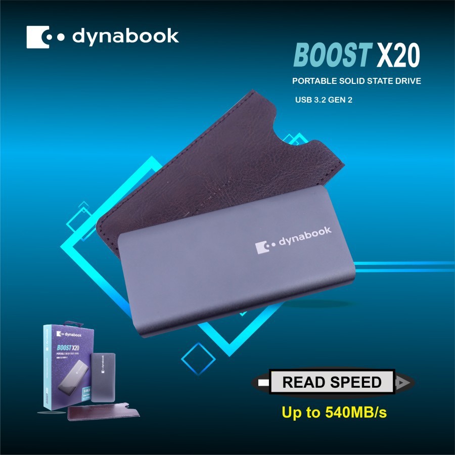SSD External DYNABOOK Boost X20 Portable 1TB - DYNABOOK X20 1TB
