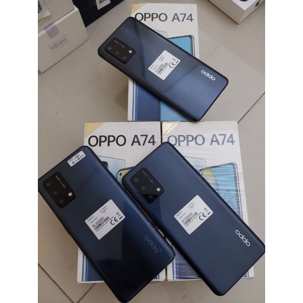 Oppo A74 ram 6/128 second fullset