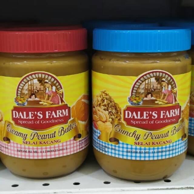 

Dales farm peanuts butter crunchys 500gr