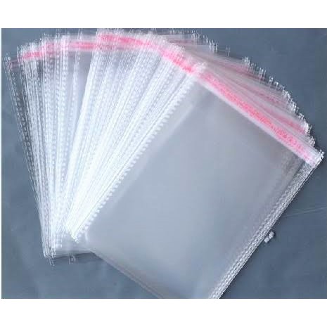 

15X25 CM PLASTIK OPP SEAL 15 x 25 TEBAL 30 MICRON PLASTIK TEBAL