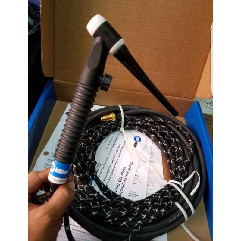 Stang Las Argon Miller Weldcraft WP-9 V - 25 - 2 - USA Flex TIG Welding Torch Weldcraft